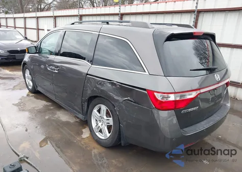 2012 Honda Odyssey Touring/Touring Elite from USA, damaged, VIN 5FNRL5H94CB079533